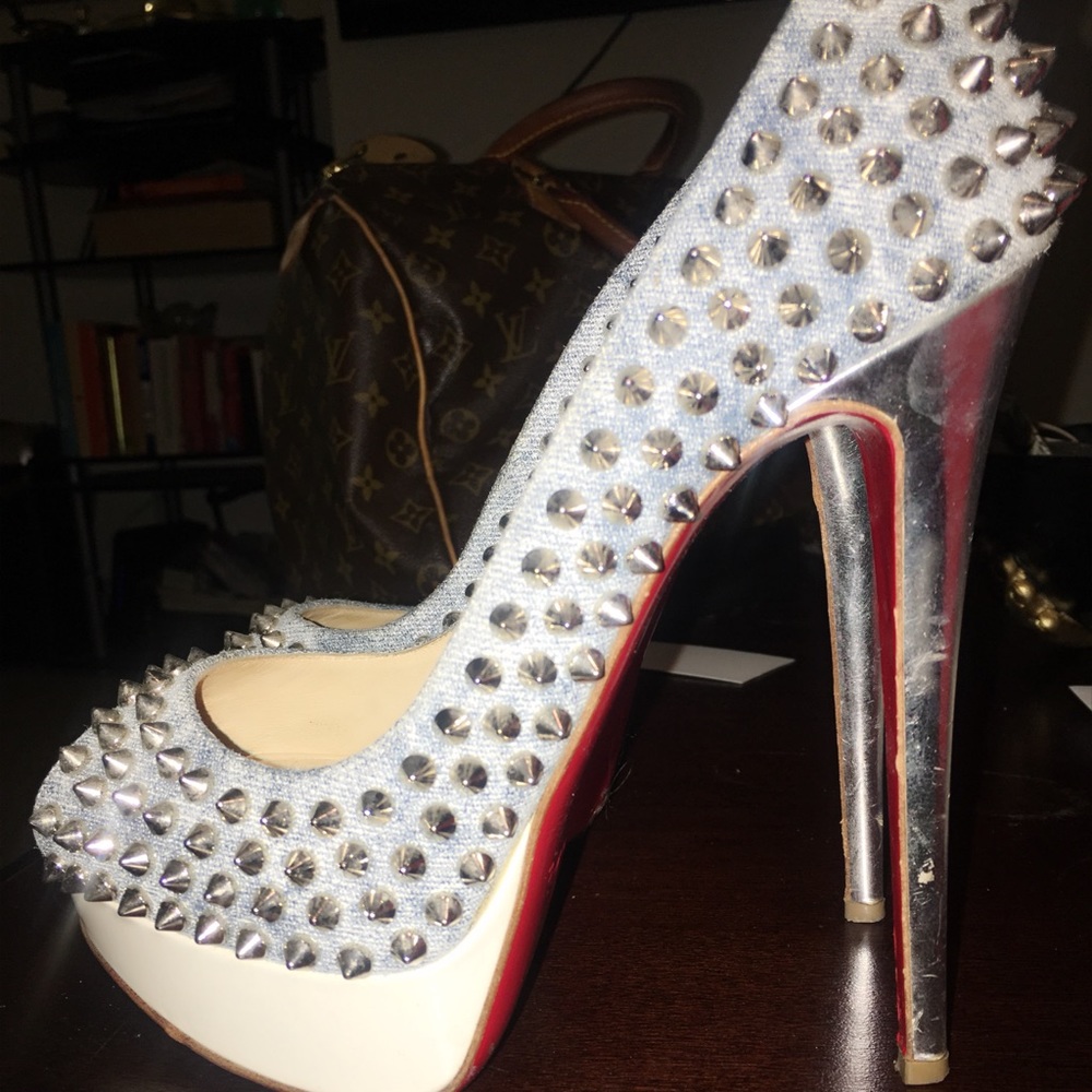 Christian Louboutin High Heels- Lady Peep 150 mm
